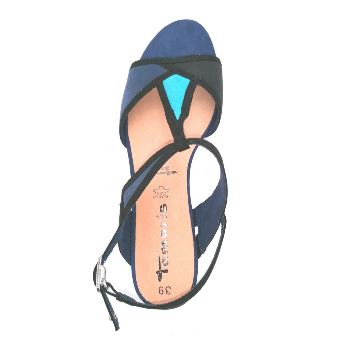 detail Dámské sandály Tamaris 28256-32 818 modrá