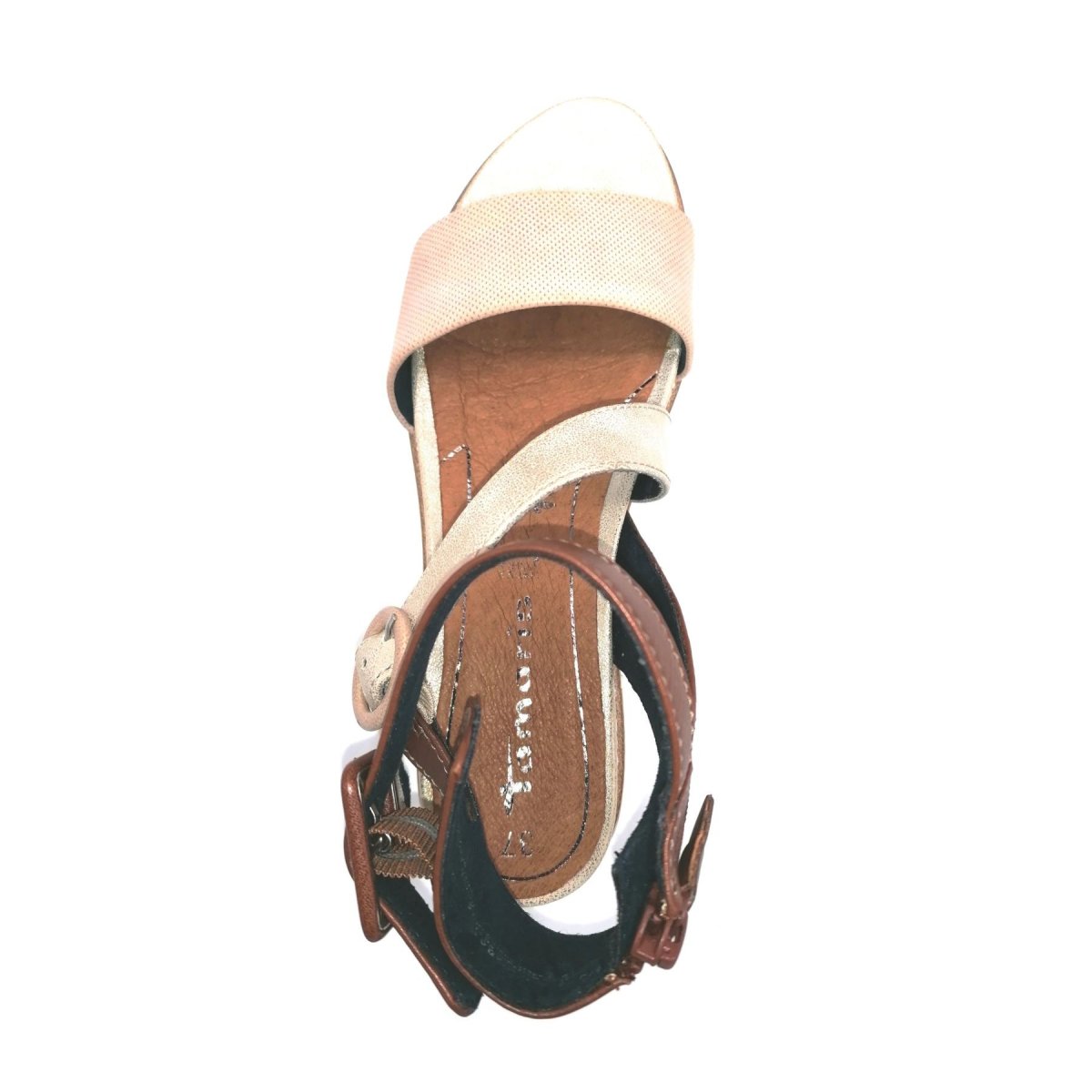 detail Dámské sandály Tamaris 28208-22 488 béžovo-hnědé