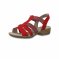 detail Dámské sandály Jana 28163-24 500 červená