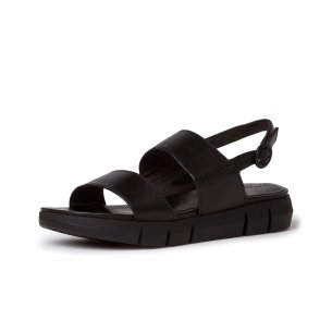 Dámské kožené sandály Tamaris 28190-34 001 černá