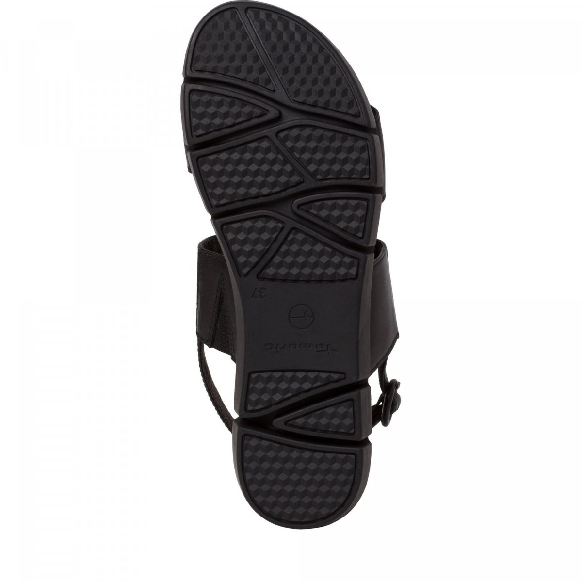 detail Dámské kožené sandály Tamaris 28190-34 001 černá