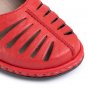 náhled Dámské kožené sandály Rieker 47786-33 červená