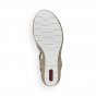 náhled Dámské sandály Rieker 619C5-90 stříbrná