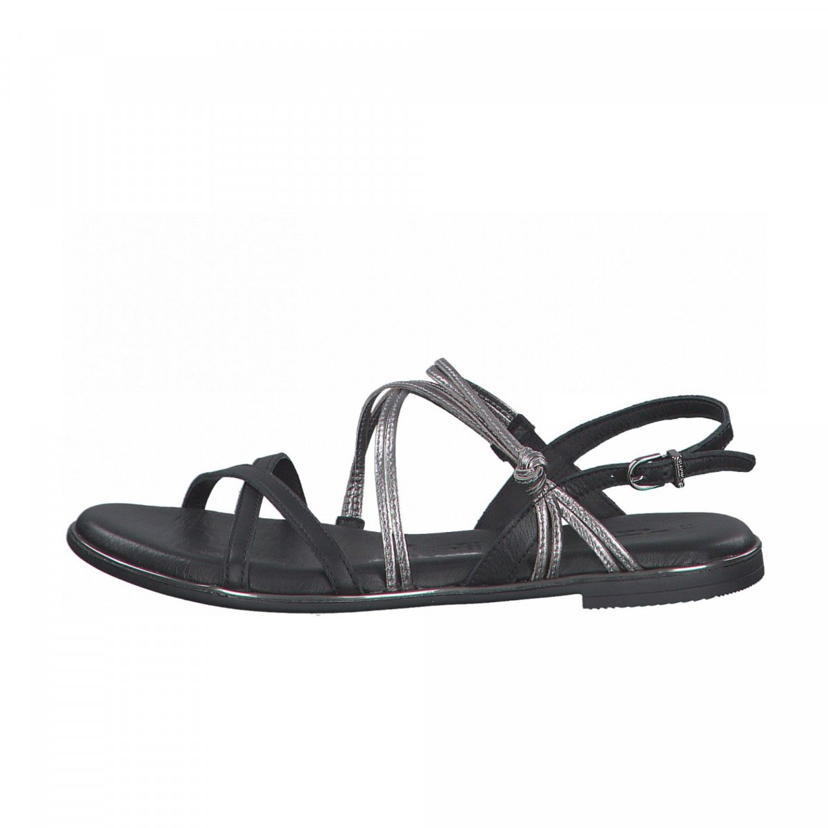 detail Dámské kožené sandály Tamaris 28145-26 092 černá