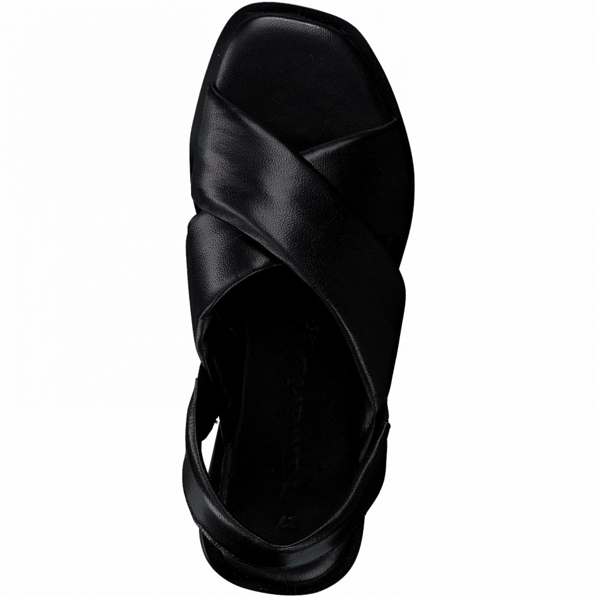 detail Dámské kožené sandály Tamaris 28178-36 003 černá