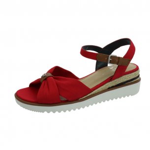 Dámské sandály Tom Tailor 1192901 červená