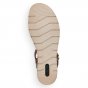 náhled Dámské kožené sandály Remonte D3055-24 hnědá