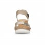 náhled Dámské sandály Rieker 619B9-60 béžová