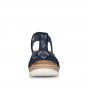 náhled Dámské sandály Rieker 61911-14 modrá