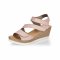 detail Dámské kožené sandály Rieker 61921-31 růžová