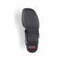 náhled Dámské kožené sandály Rieker 62663-01 černá