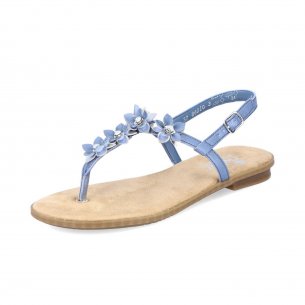 Dámské sandály Rieker 64257-12 modrá