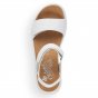 náhled Dámské sandály Rieker 64303-80 bílá