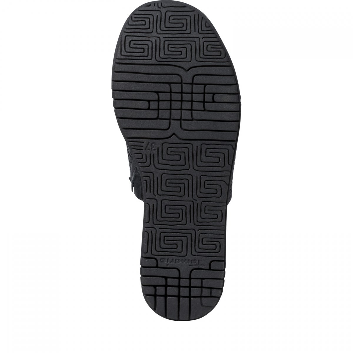 detail Dámské kožené pantofle 27221-28 001 černá