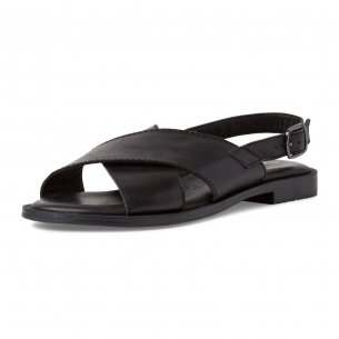 Dámské kožené sandály Tamaris 28119-28 003 černá