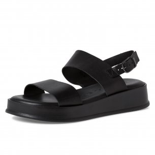 Dámské kožené sandály Tamaris 28238-28 001 černá