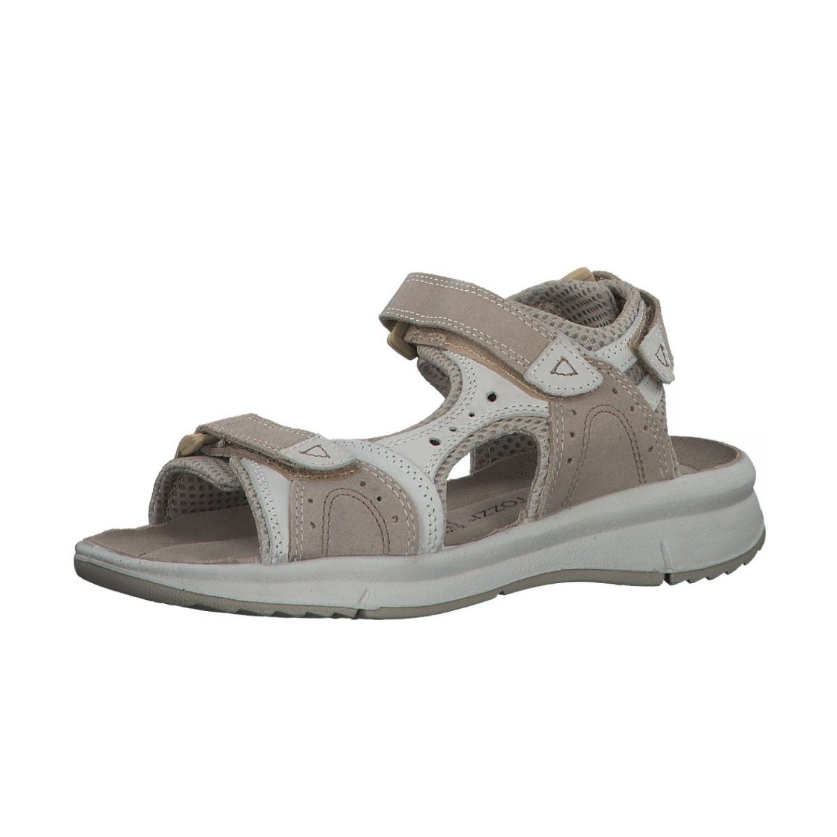 detail Dámské kožené sandály Marco Tozzi 28530-28 313 béžová
