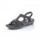 detail Dámské sandály Rieker 60806-00 černá