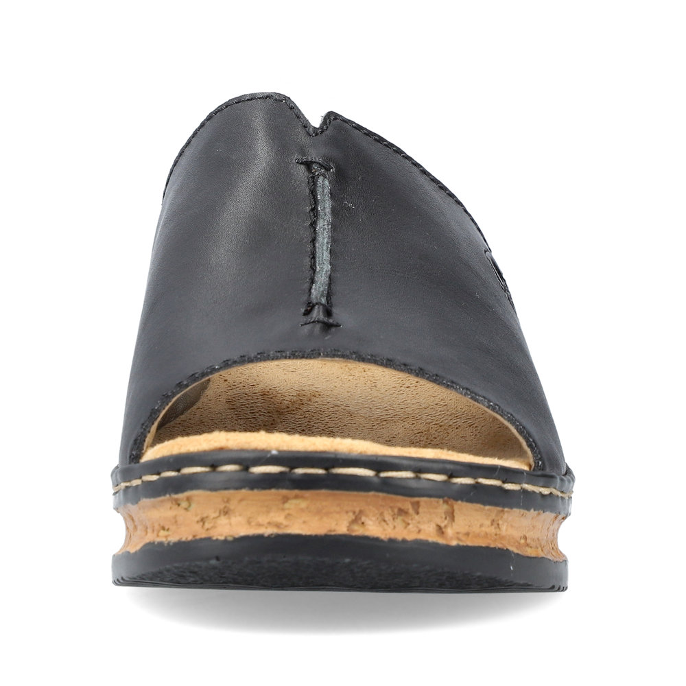 detail Dámské pantofle Rieker 629M9-00 černá