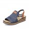 detail Dámské sandály Rieker 62962-14 modrá