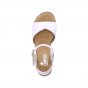 náhled Dámské kožené sandály Rieker 64650-80 bílá