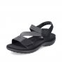 náhled Dámské sandály Rieker 64870-00 černá