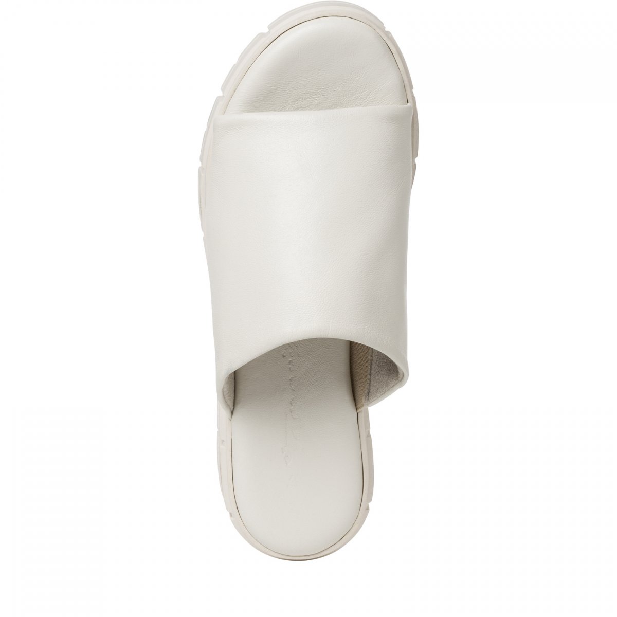 detail Dámské kožené pantofle Tamaris 27252-20 104 bílá