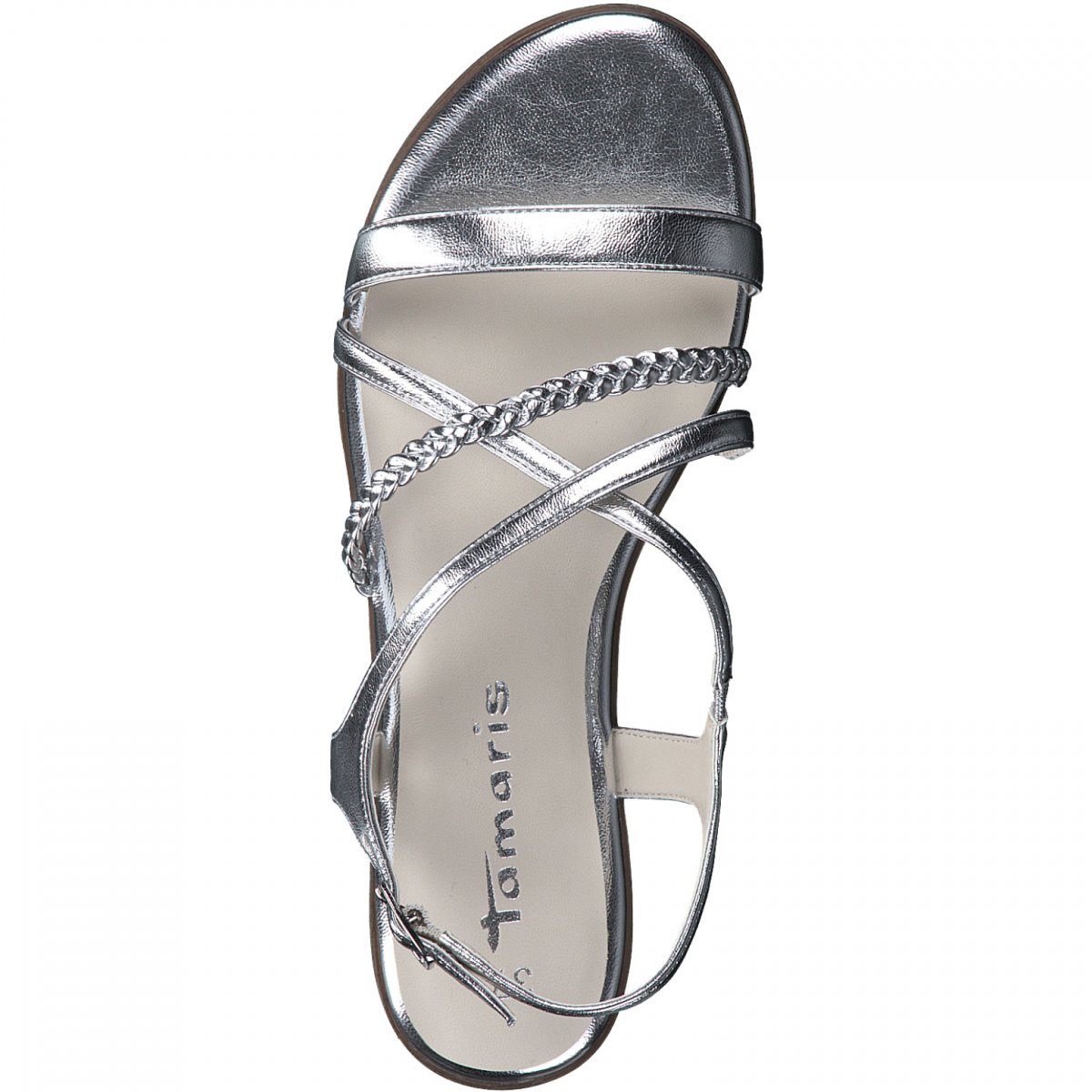 detail Dámské sandály Tamaris 28103-20 941 stříbrná