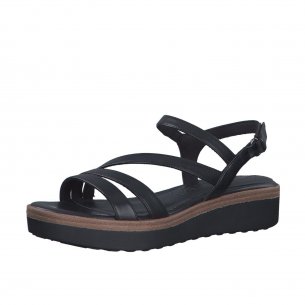 Dámské kožené sandály Tamaris 28215-20 001 černá