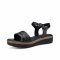 detail Dámské kožené sandály Tamaris 28216-20 001 černá