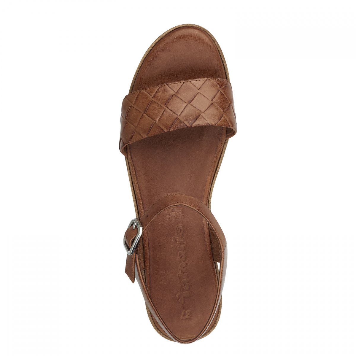 detail Dámské kožené sandály Tamaris 28216-20 440 hnědá