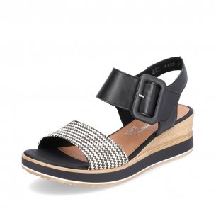 Dámské sandále Remonte D6453-01 černá