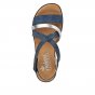 náhled Dámské sandály Rieker V3663-14 modrá