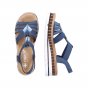 náhled Dámské sandály Rieker V7909-12 modrá