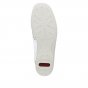 náhled Dámské kožené sandály Rieker 41350-80 bílá