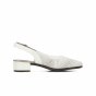 náhled Dámské kožené sandály Rieker 47066-80 bílá