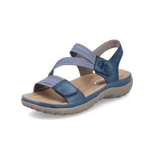 Dámské sandály Rieker 64870-14 modrá