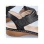 náhled Dámské kožené sandály Rieker 65964-00 černá