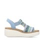 náhled Dámské sandály Rieker 69172-91 multicolor