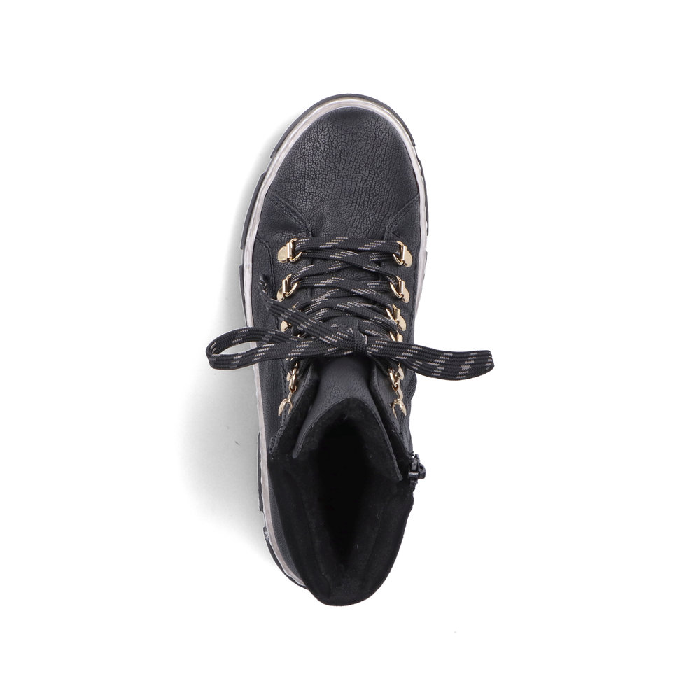 detail Dámská kotníková obuv Rieker X8633-02 černá