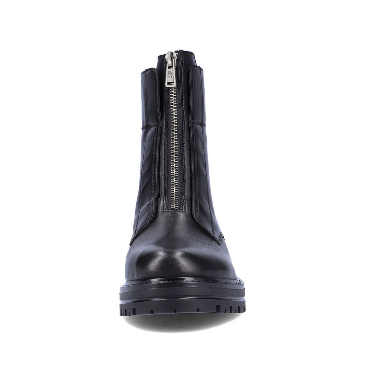 detail Dámská kožená kotníková obuv Remonte D2280-01 černá