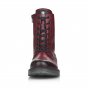 náhled Dámská kožená zimní obuv Remonte D4871-35 vínová