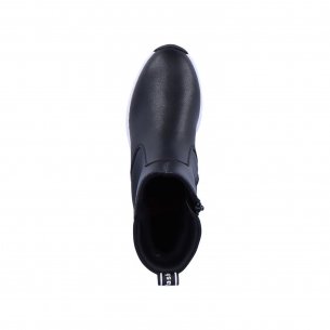 Dámské kožené zimí boty Rieker N6350-00 černá