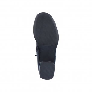 Dámská kožená kotníková obuv Remonte R8873-01 černá