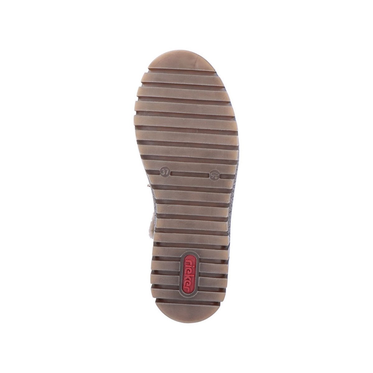 detail Dámská kožená kotníková obuv Rieker Y3405-60 béžová