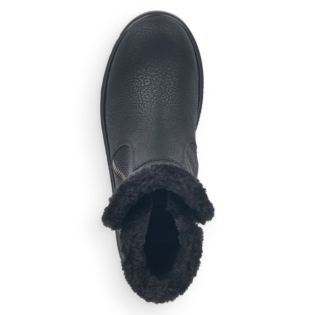 detail Dámská kotníková obuv Rieker Y3481-00 černá