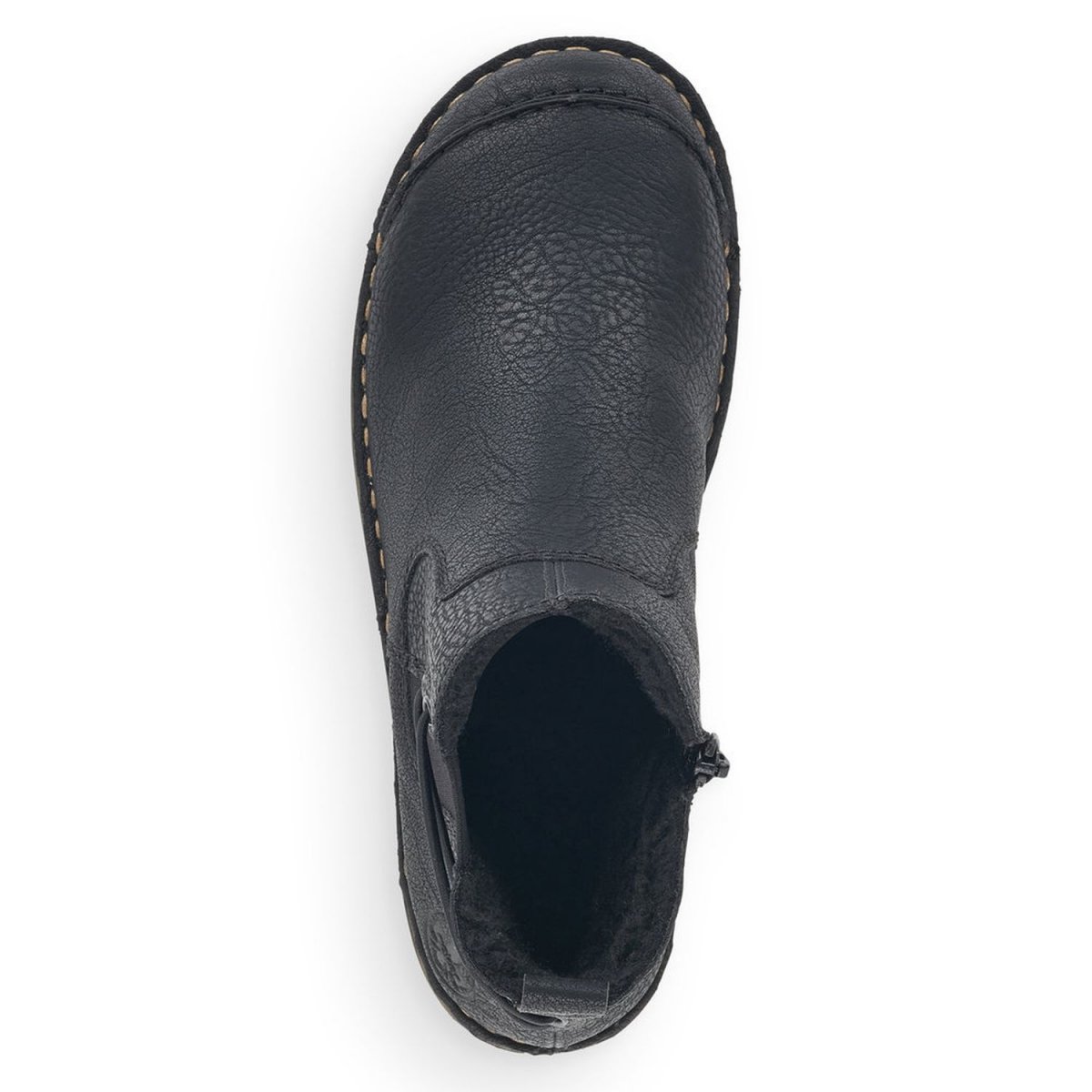 detail Dámská kotníková obuv Rieker 73362-00 černá