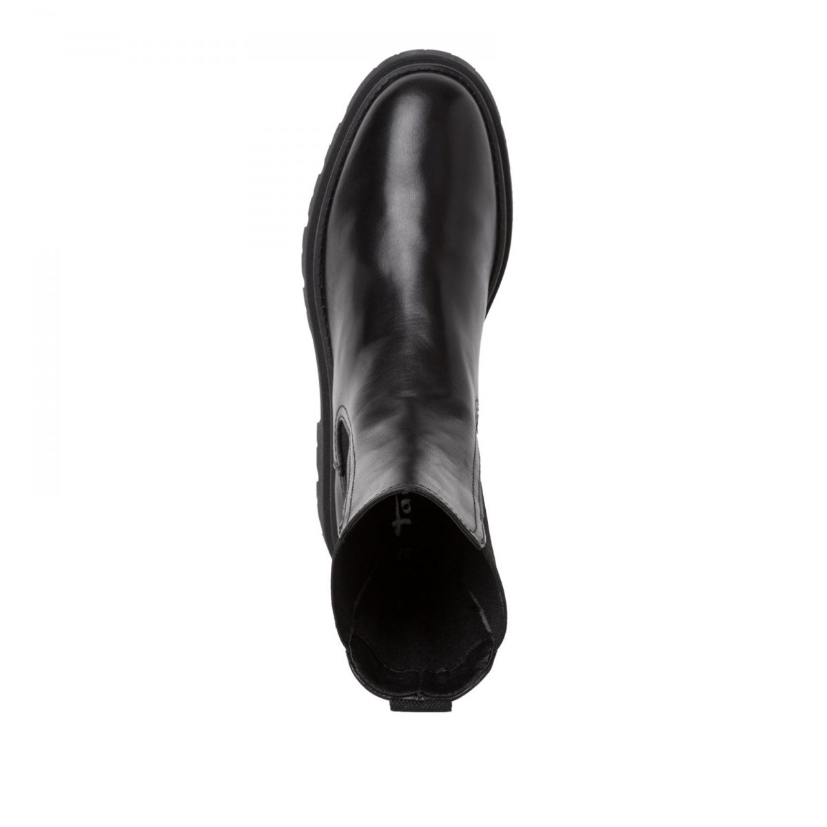 detail Dámská kožená kotníková obuv Tamaris 25992-29 001 černá