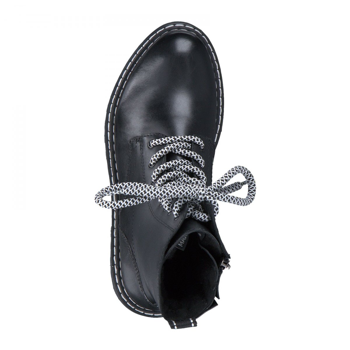 detail Dámská kožená kotníková obuv Marco Tozzi 26294-29 010 černá