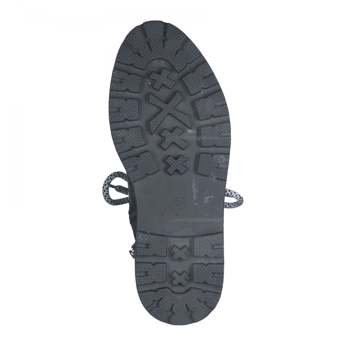 detail Dámská kožená kotníková obuv Marco Tozzi 26294-29 010 černá